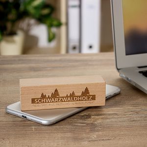 Power bank madera Squere timber