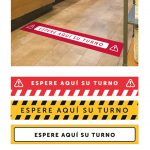 PACK 10 BANDAS ADHESIVAS DE SEÑALIZACIÓN